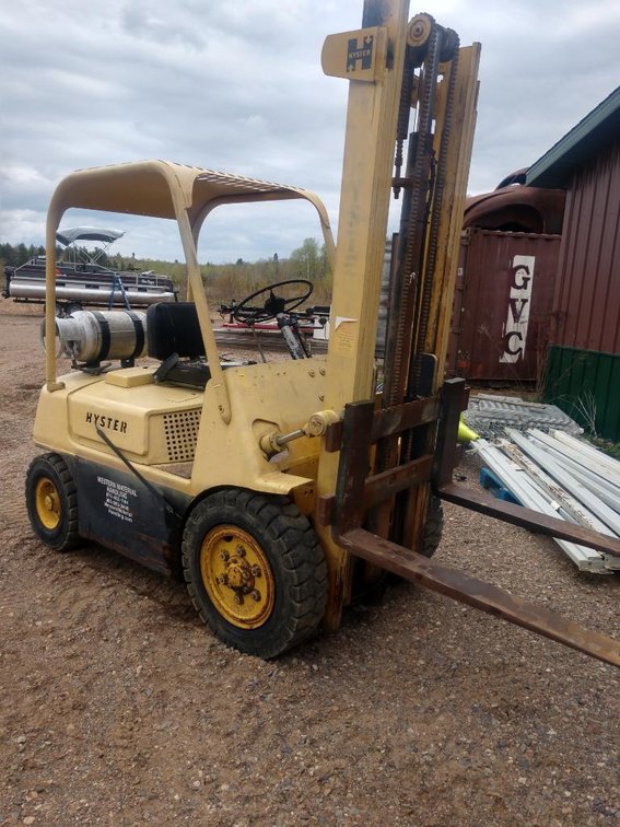 Hyster 5,000 lb.Forklift (Harshaw, WI)