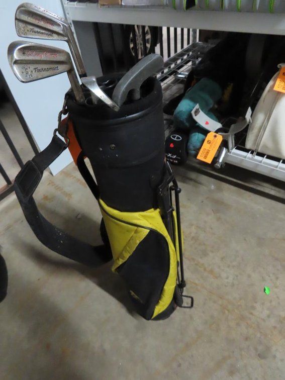 Golf Clubs & Bag - Qty 4