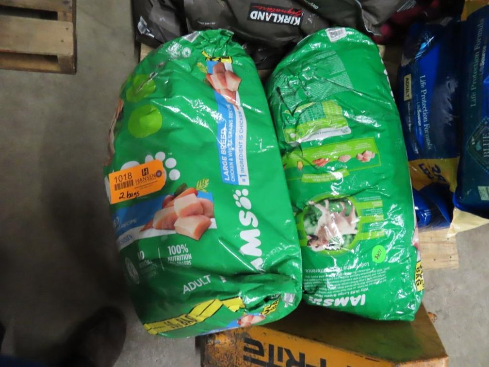 Iams Large Breed Chicken & Whole Grain Dog Food - Qty 2 bags