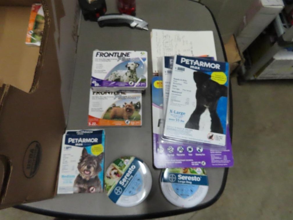 Dog Flea & Tick Products - Qty 17