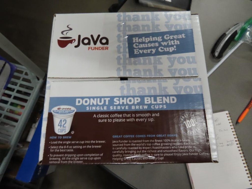 Java Funder ( Victor Allen) Coffee - Donut Shop Blend - Qty 84 cups