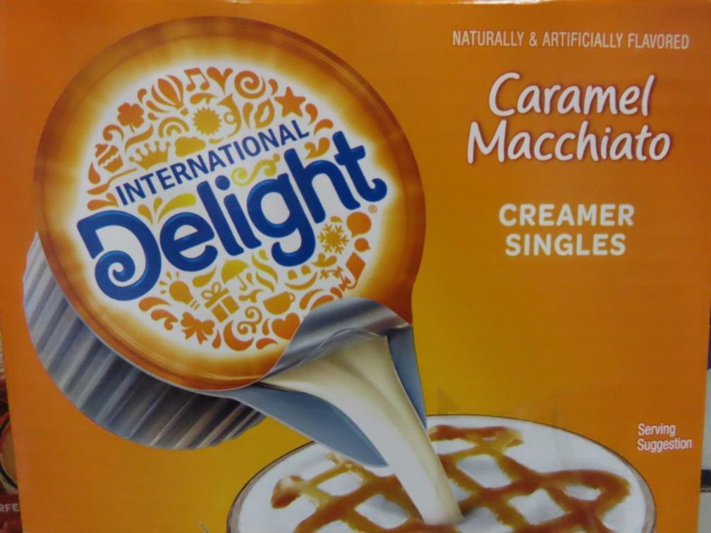 International Delight Carmel Macchiato Creamer Singles - Qty 192