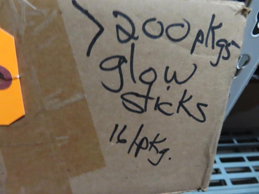 Little Red Glow Sticks - Qty ~ 200 bags
