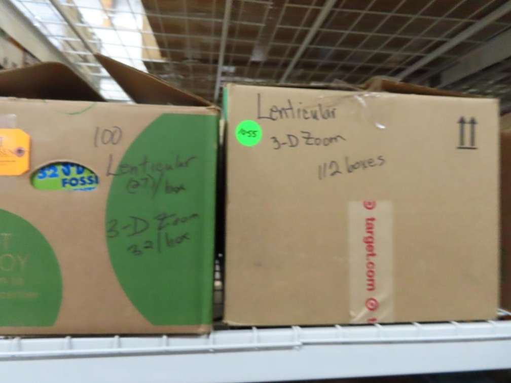 Lenticular 3-D Zoom Images - Qty 200+ boxes