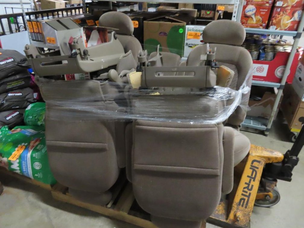 2001 Chevy Express Van Seats