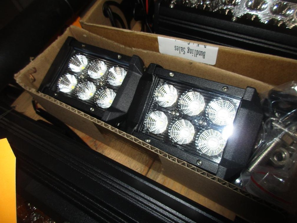 (2) New 3.75" LED Lights (CW)