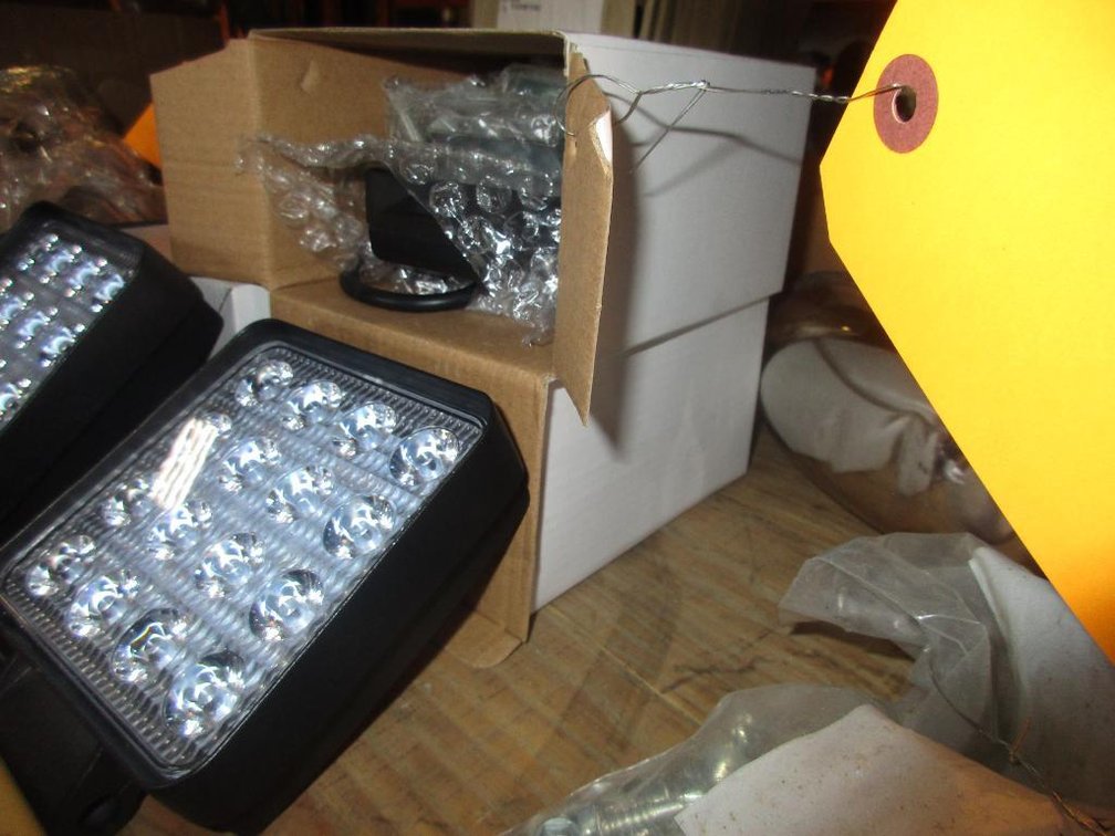 (4) New LED 4" Work Lights with Mounts (PR13)