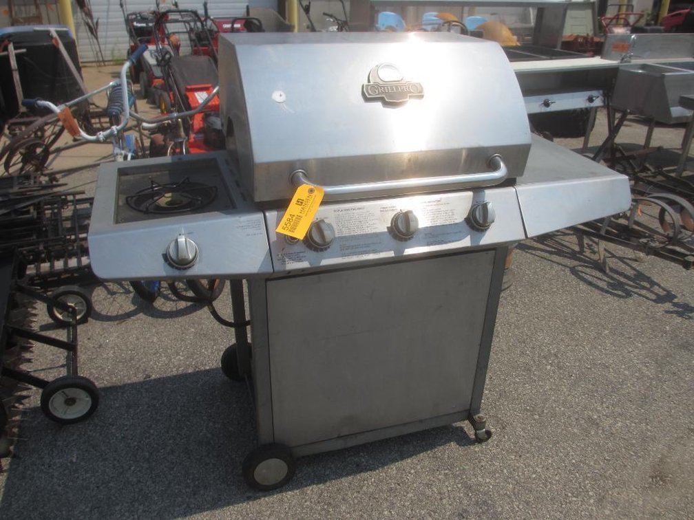 Grill Pro Stainless steel Gas Grill (O3)
