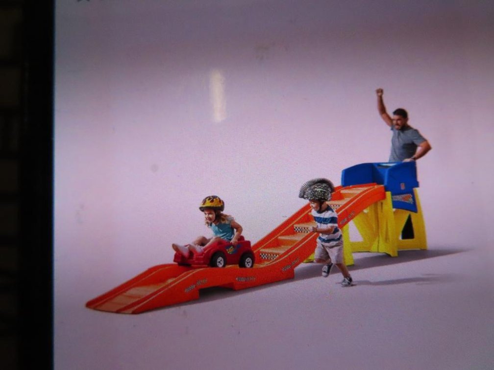 Step 2 Hot Wheels Extreme Thrill Coaster - Incomplete: Only Box 1 of 3