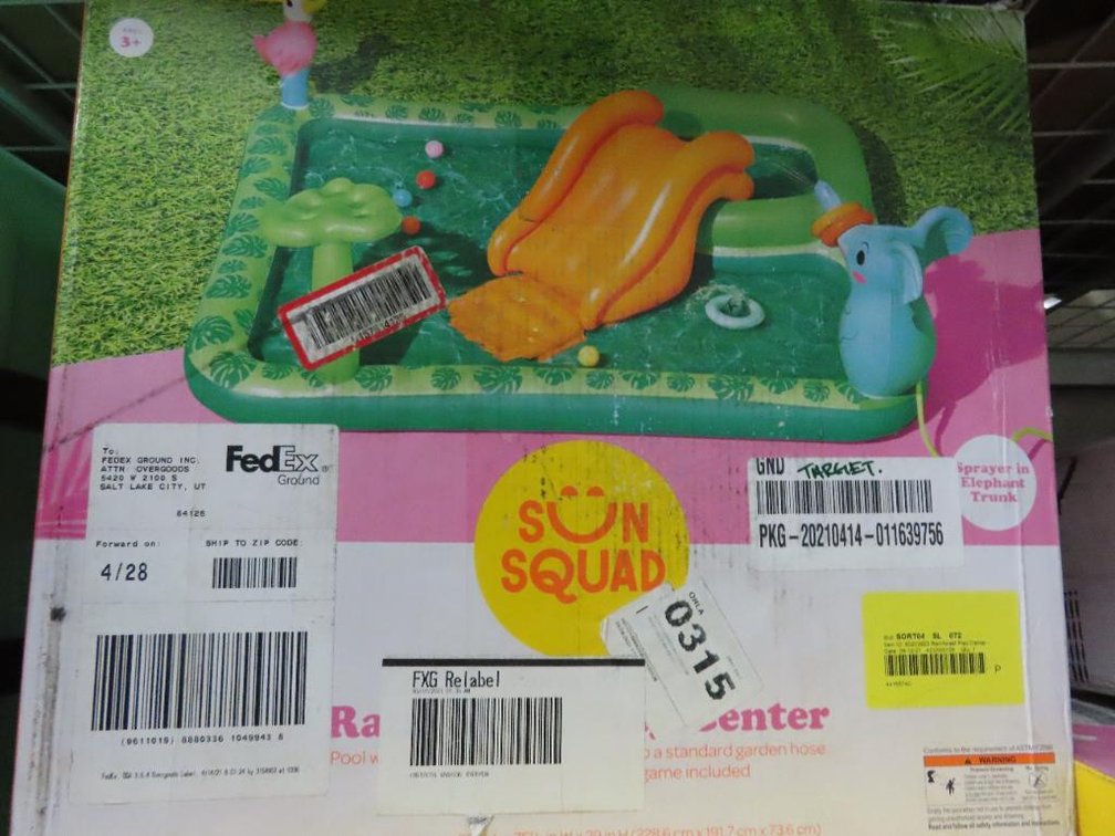 Sun Squad Inflatable Rain Forest Play Center - Qty 2