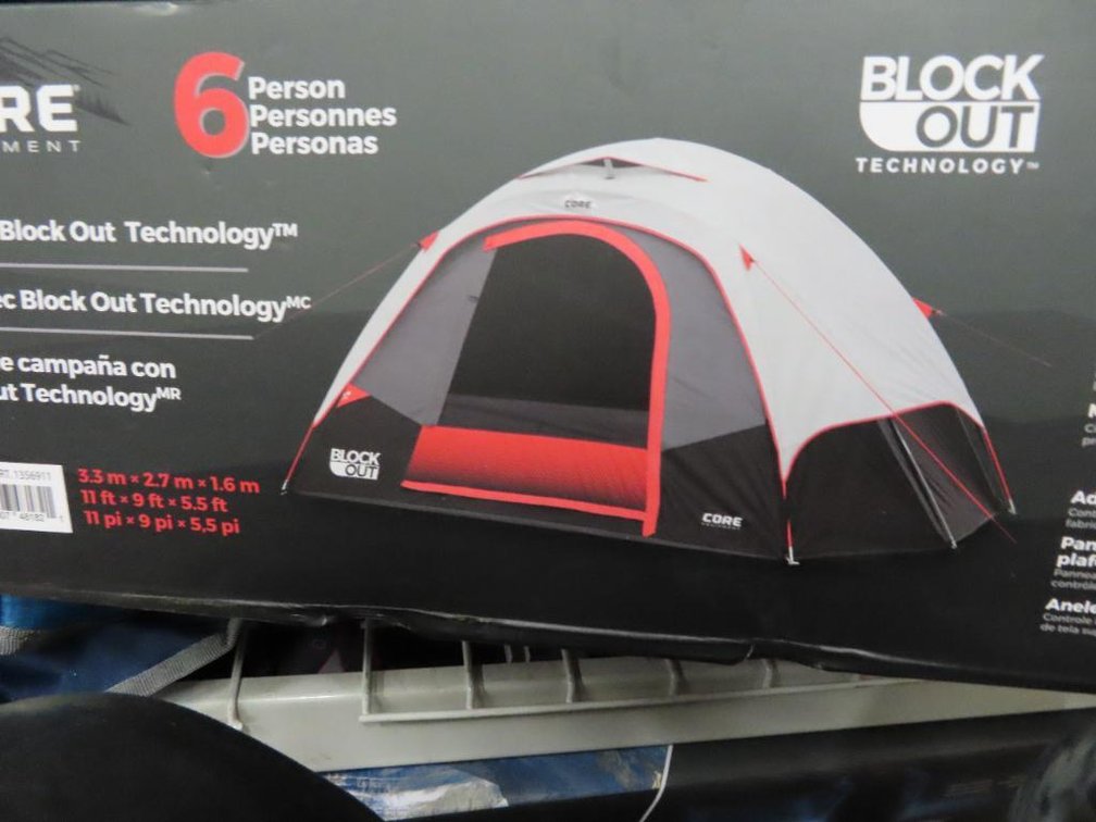 Core 6 person Tent - (Same as Lot 1034)
