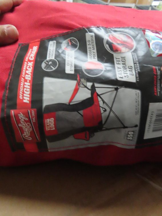 Rawlings NIU Huskies High Back Bag Chair