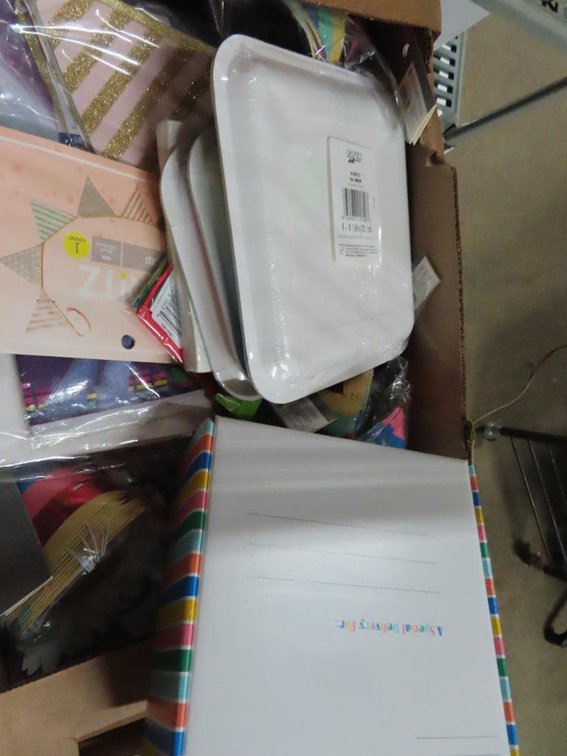 Party Supplies - Box Full