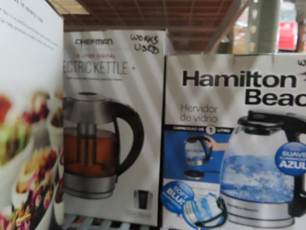 Electric Kettles - Qty 3