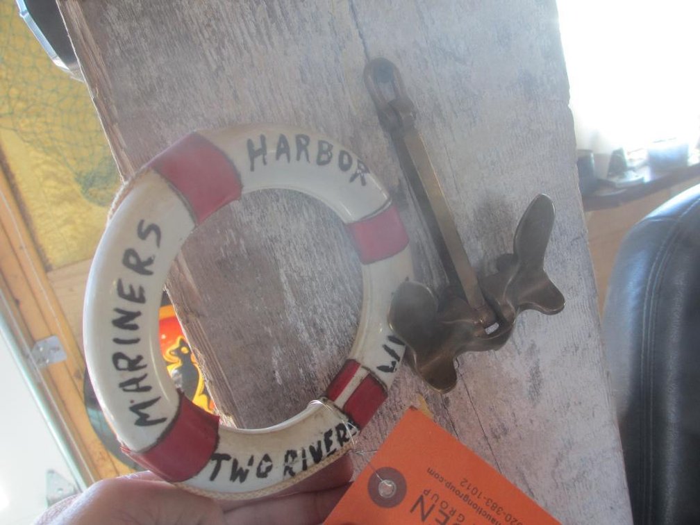 Miniature Life Preserver and Anchor (D1)