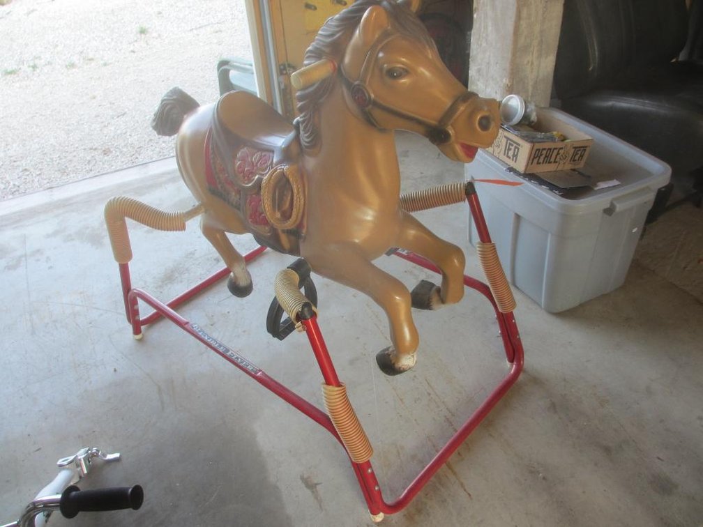 Vintage Rocking Horse (D2)