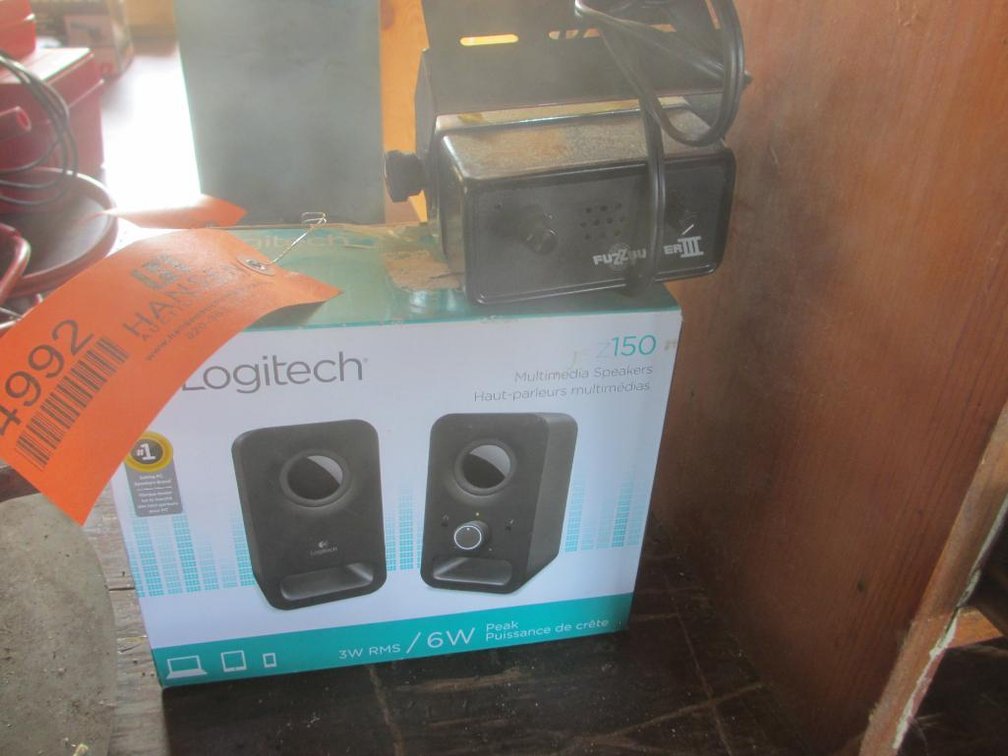 Fuzz Buster and Multi Media Speakers (D2)