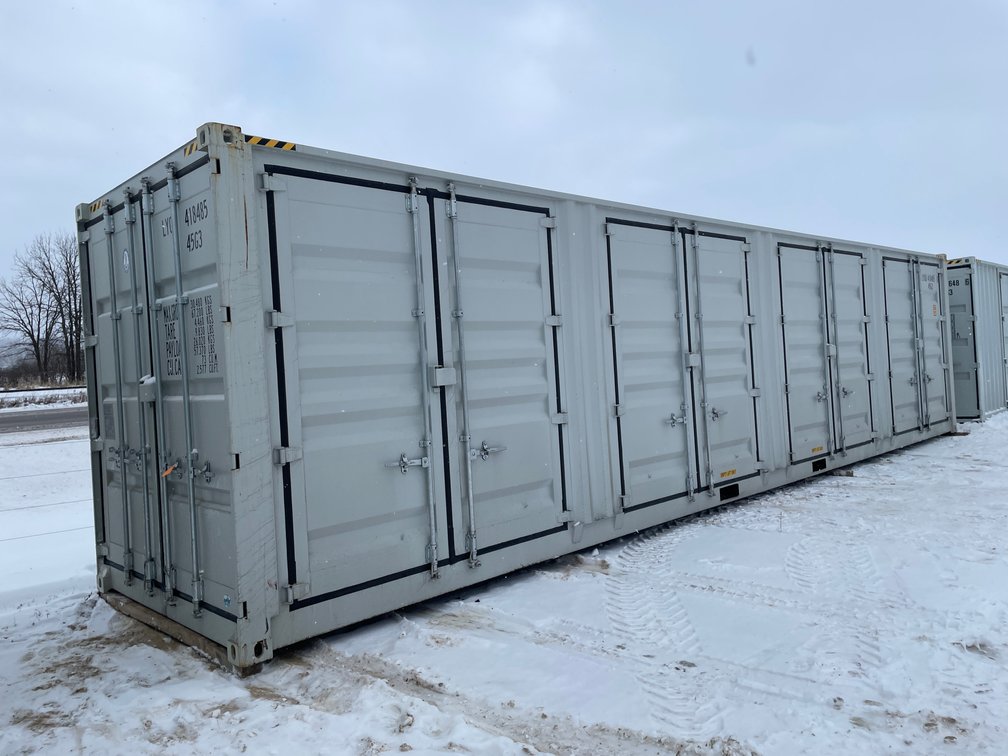 40' High Cube Multi Door Shipping Container