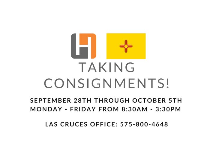 Image for October 2026 Las Cruces Consignment Auction - Las Cruces, NM