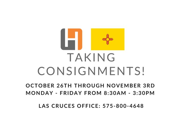 Image for November 2026 Las Cruces Consignment Auction - Las Cruces, NM