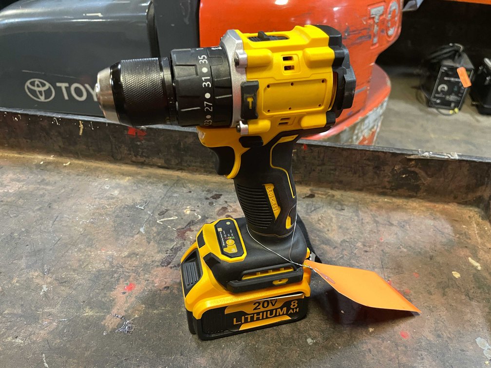 DeWalt Compatible 20 Volt Cordless Hammer Drill and Battery (PR12)