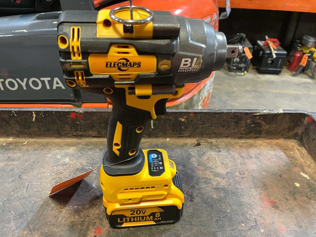 DeWalt Compatible 20 Volt Cordless 1/2" Impact and Battery (PR13)