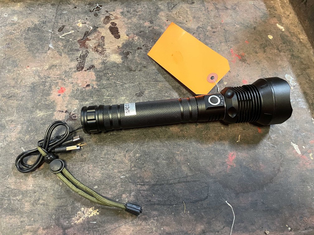 10" LED Flashlight, Ultra Bright, High Lumen (PR12) 