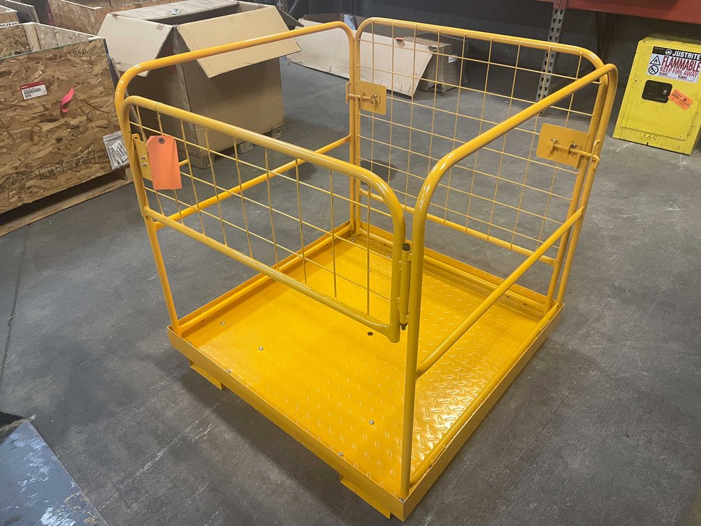 Forklift Platform Basket With Fork Pockets (PR3)
