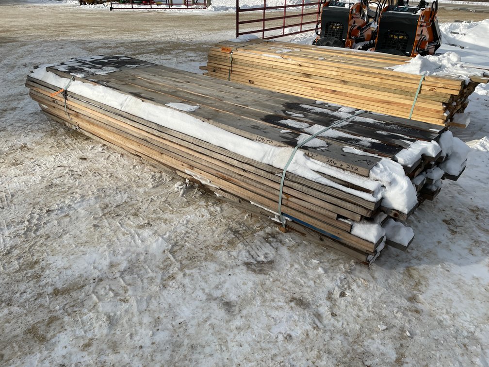Bundle of Untreated Lumber