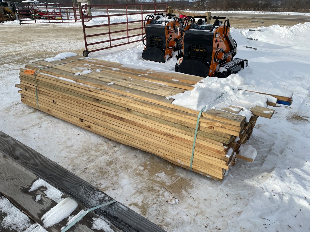 Bundle of Untreated Lumber