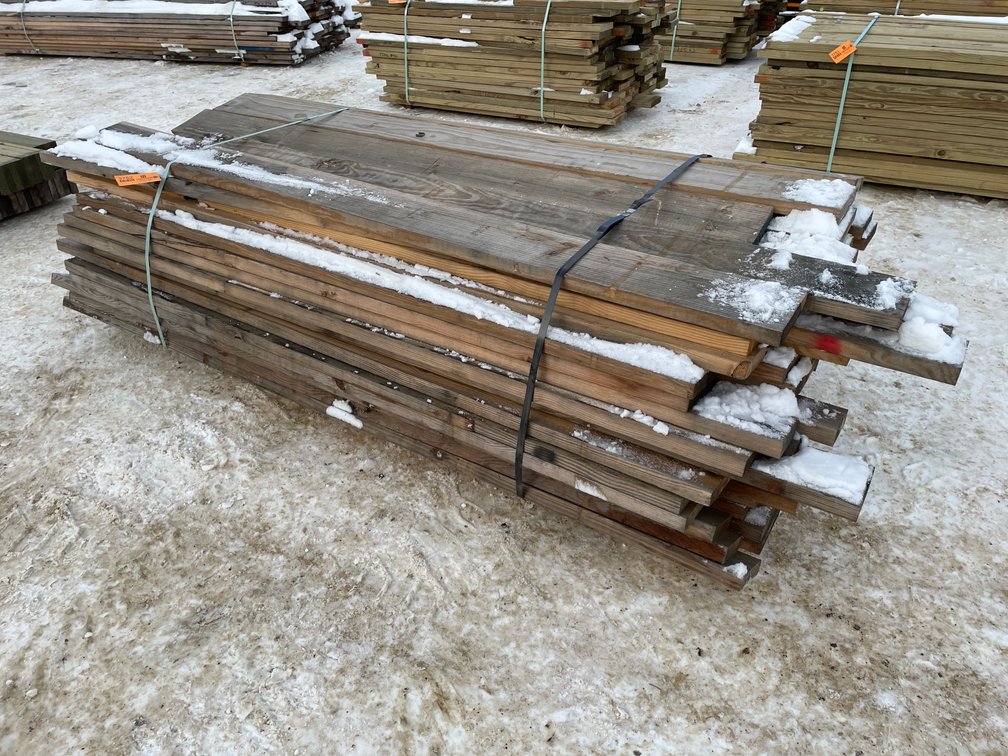 Bundle of Untreated Lumber