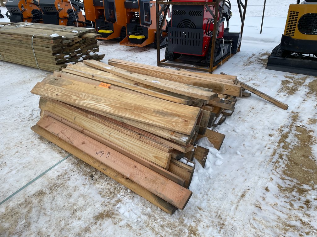 Bundle of Untreated Lumber