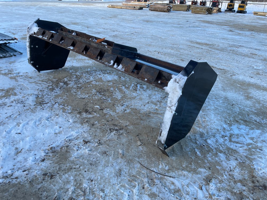 10' Skid Steer Snow Pusher