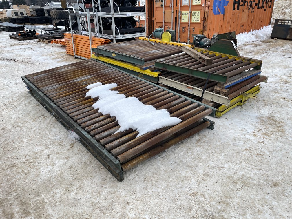 (6) Roller Conveyor Sections