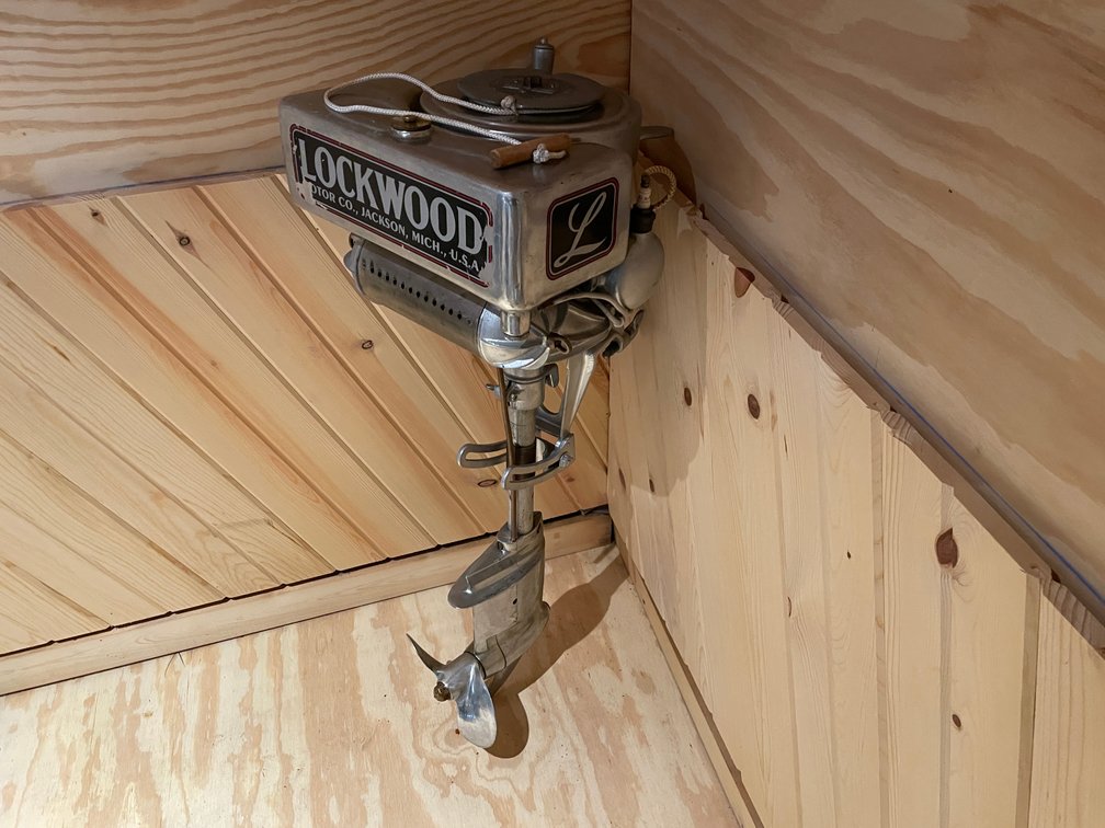 Lockwood VIntage Outboard Boat Motor