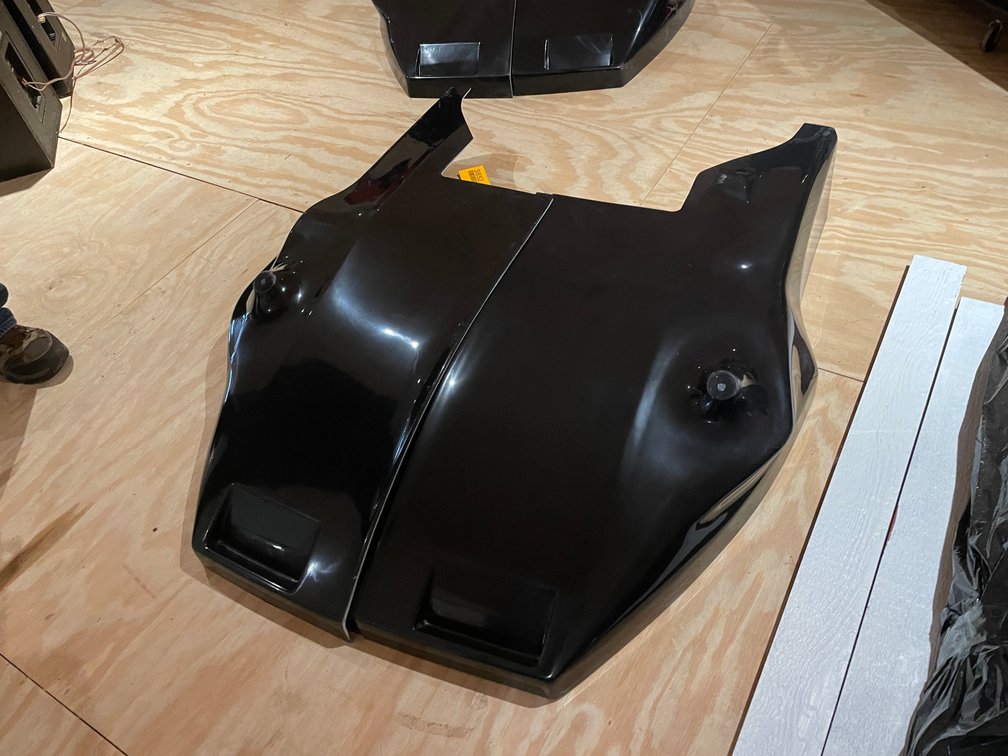 Kawasaki Fiberglass Repop (2) Piece Belly Pan