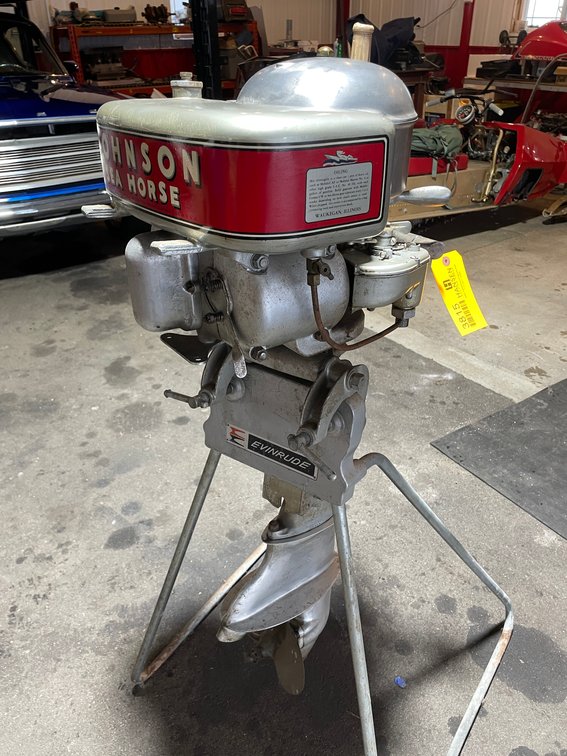 Johnson Seahorse Vintage Outboard Boat Motor