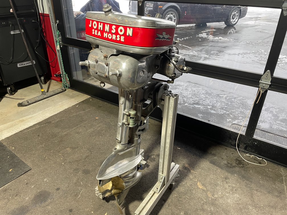 Johnson Seahorse P75 Vintage Outboard Boat Motor