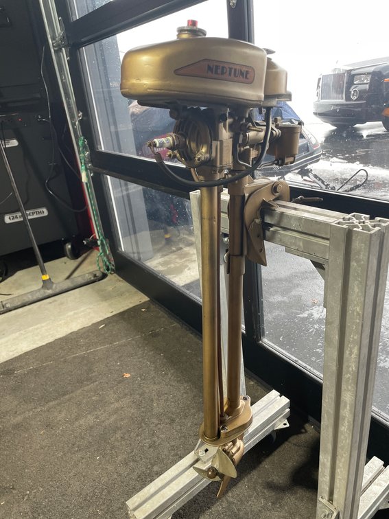 Muncie Neptune Vintage Outboard Boat Motor