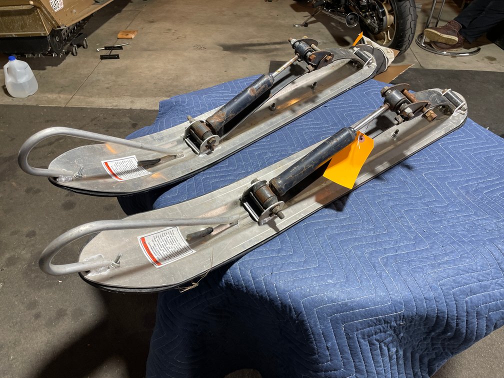 Pair of Aluminum Ski's