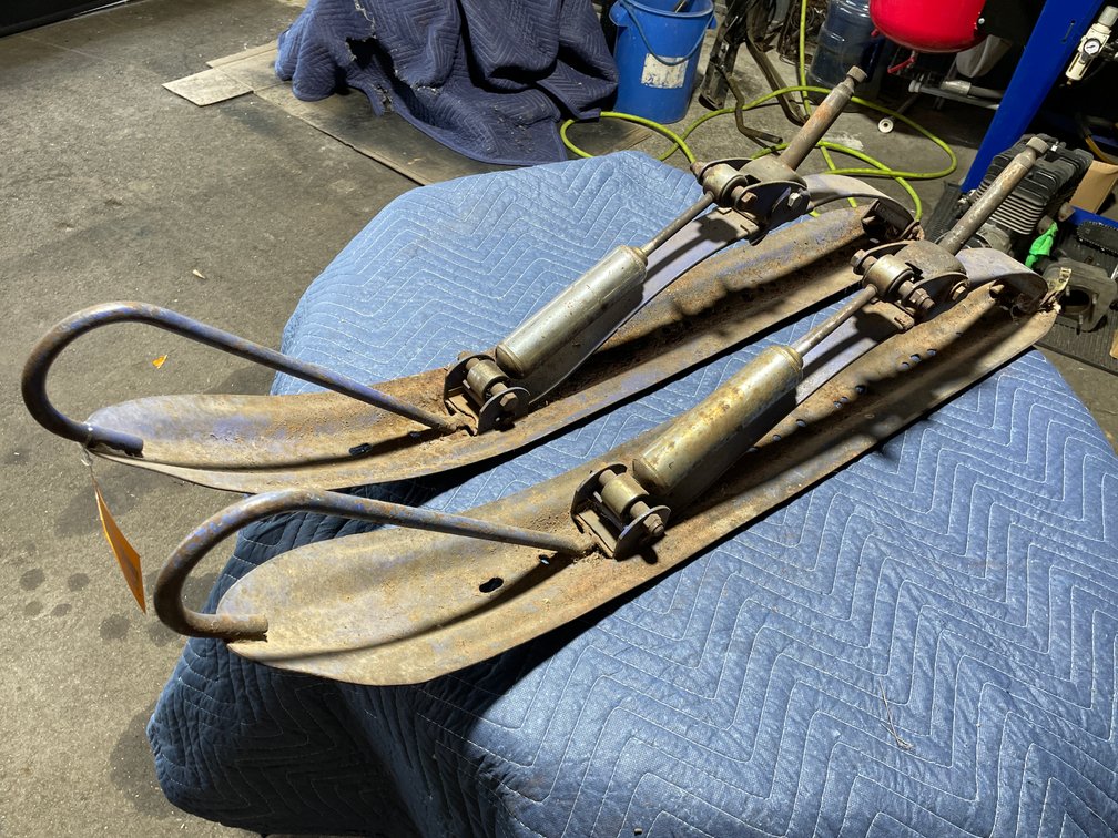 Pair of 1973 Polaris Starfire Ski's
