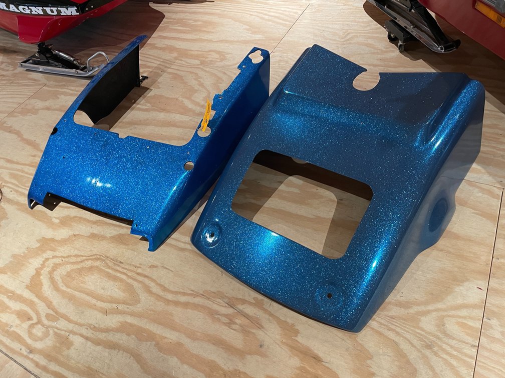 1972 Speedway Hood and Belly Pan