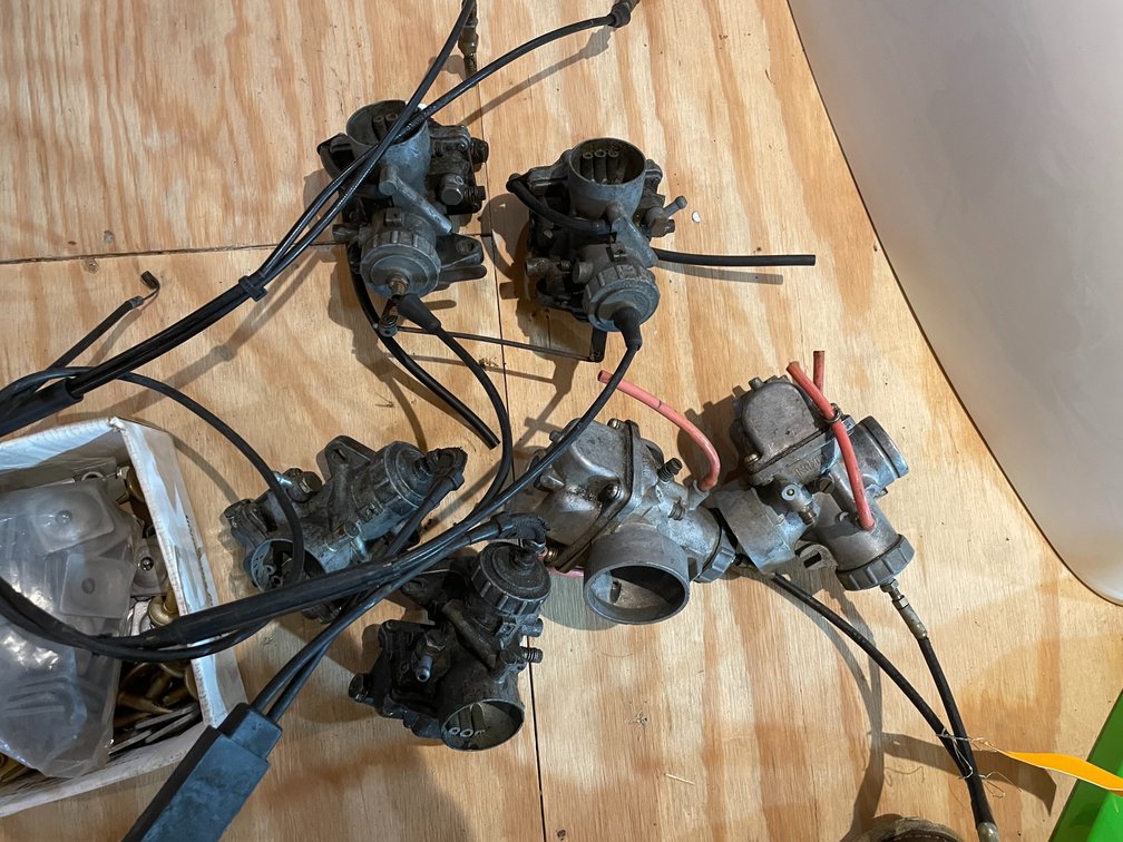 (3) Sets of Mikuni Carburetors