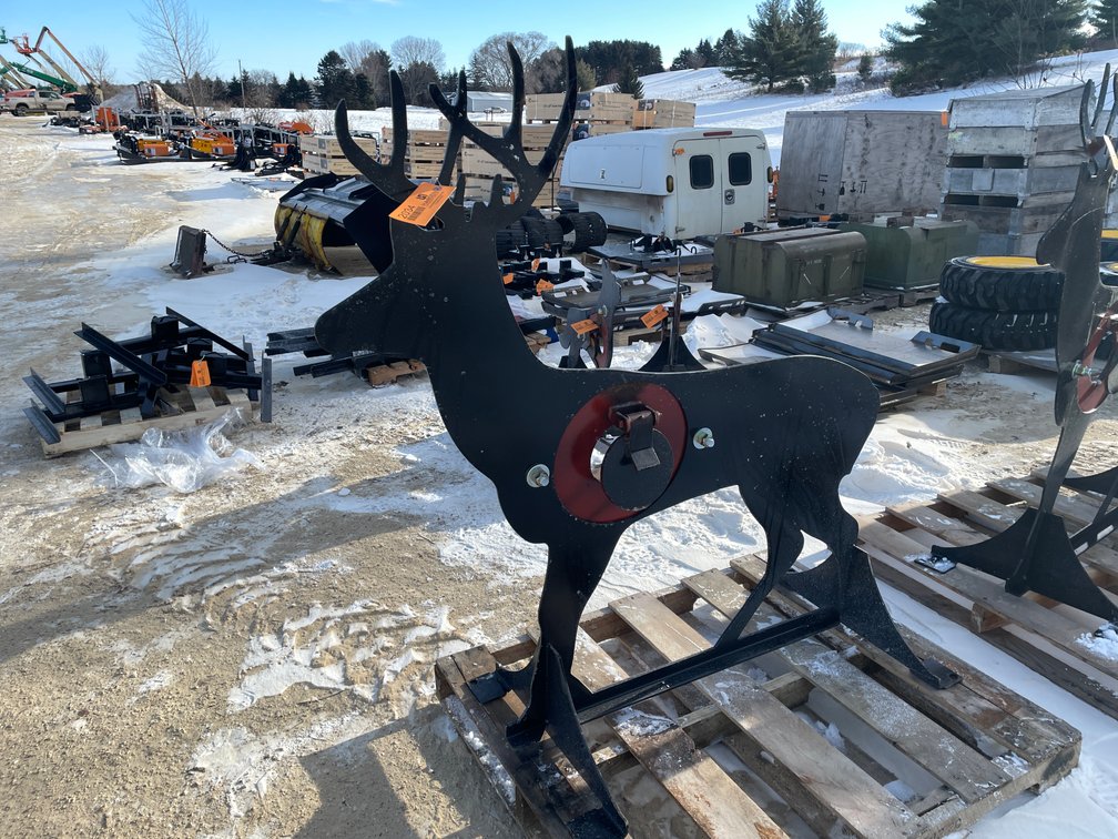 New KC AR500 Steel Deer Shooting Target