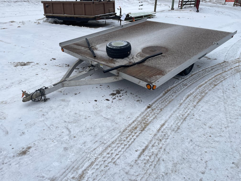 10' Aluminum Triton Snowmobile Trailer (No Title)
