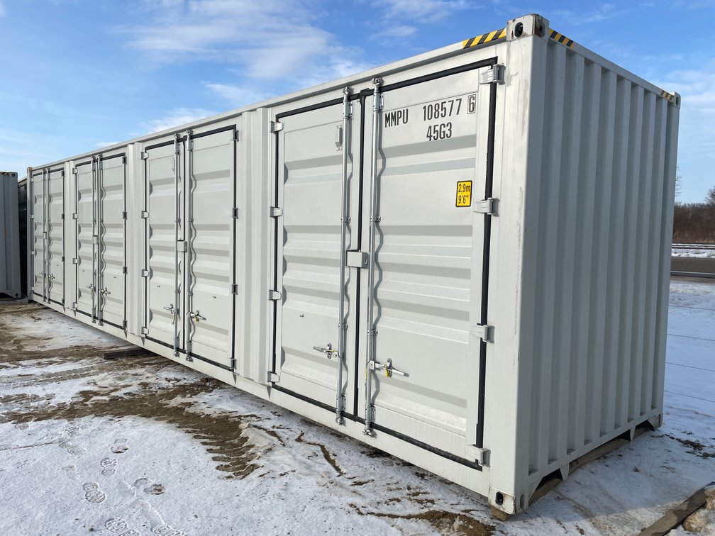 40' High Cube Multi Door Shipping Container