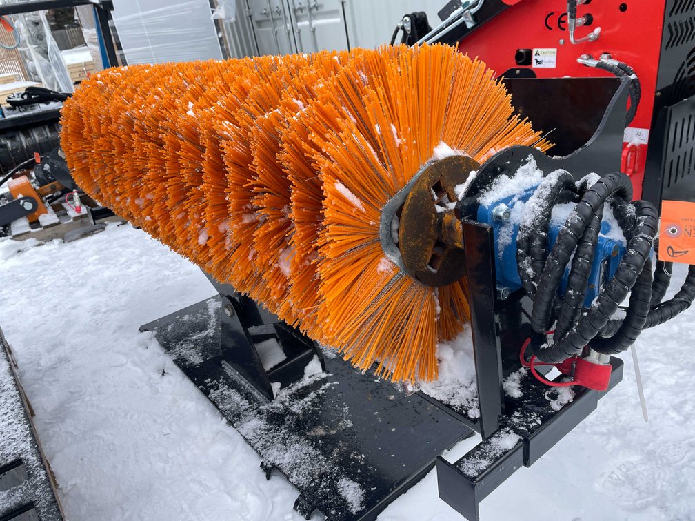 Unused 60" Skid Steer Broom (O11)