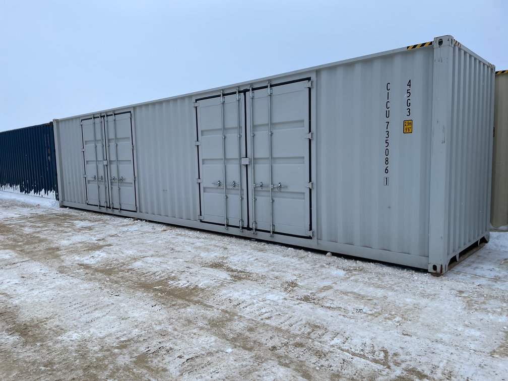 40' High Cube Multi-Door Shipping Container