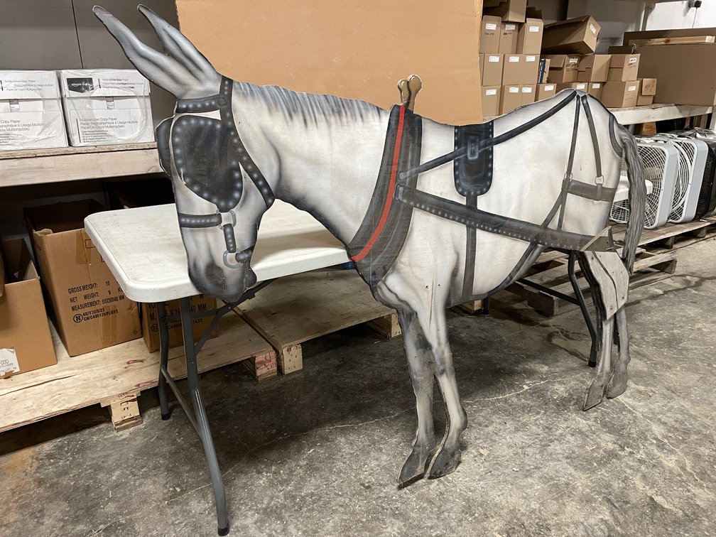Handcrafted 3/8" Thick Plywood Double Sided Mule (Downing, WI)
