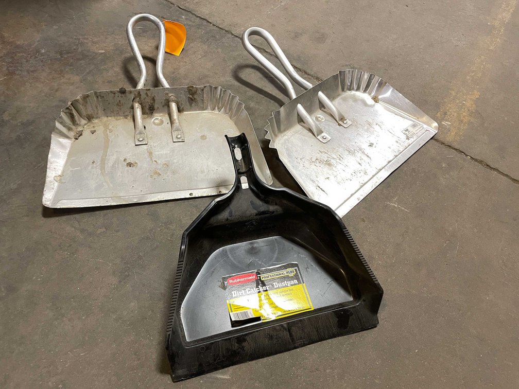 (3) Dust Pans (PR12)
